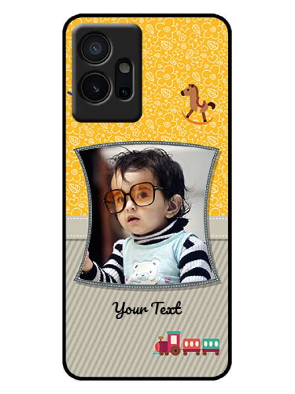 Custom iQOO Z6 5G Custom Metal Phone Case - Baby Picture Upload Design