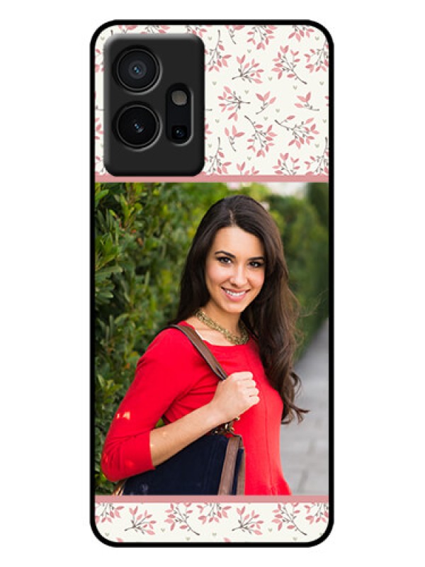 Custom iQOO Z6 5G Custom Metal Phone Case - Stunning Floral Design