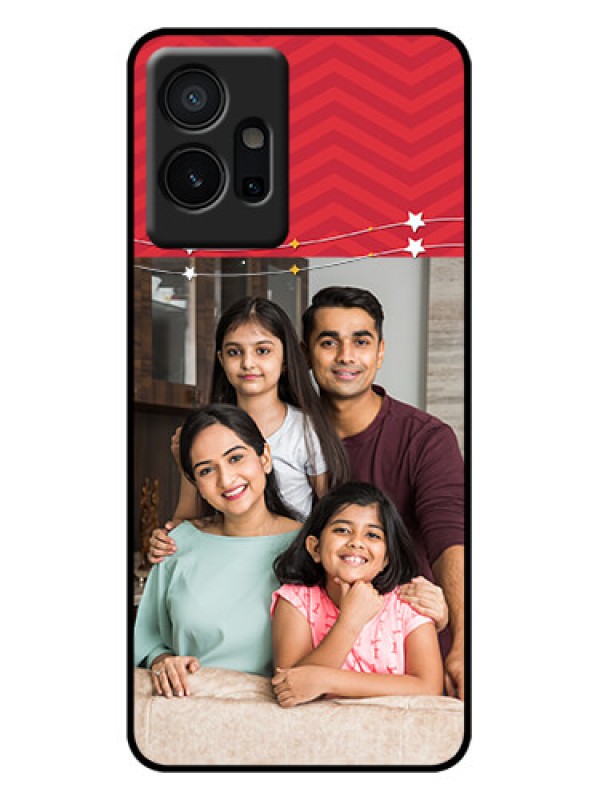 Custom iQOO Z6 5G Custom Metal Phone Case - Happy Family Design