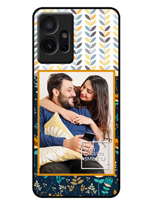 Custom iQOO Z6 5G Custom Metal Phone Case - Pattern Design