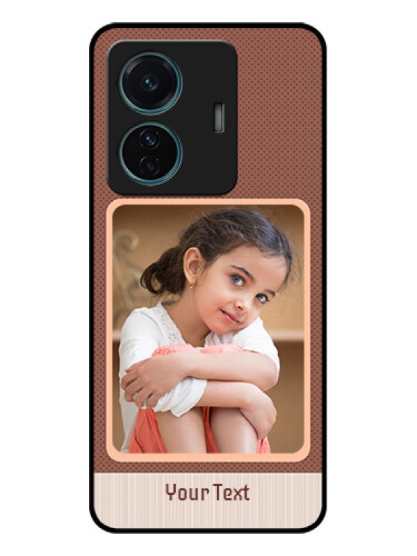 Custom iQOO Z6 Pro 5G Custom Metal Phone Case - Simple Pic Upload Design