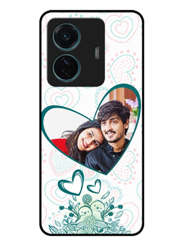 Custom iQOO Z6 Pro 5G Custom Metal Phone Case - Premium Couple Design