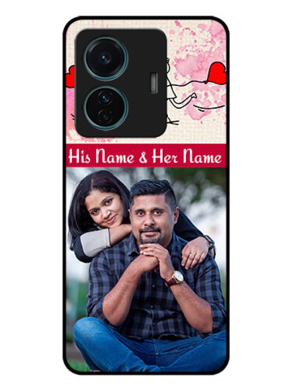 Custom iQOO Z6 Pro 5G Custom Metal Phone Case - You And Me Case Design