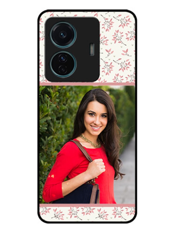 Custom iQOO Z6 Pro 5G Custom Metal Phone Case - Stunning Floral Design