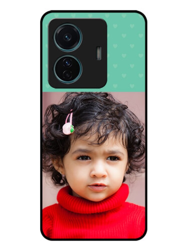 Custom iQOO Z6 Pro 5G Custom Metal Phone Case - Lovers Picture Design