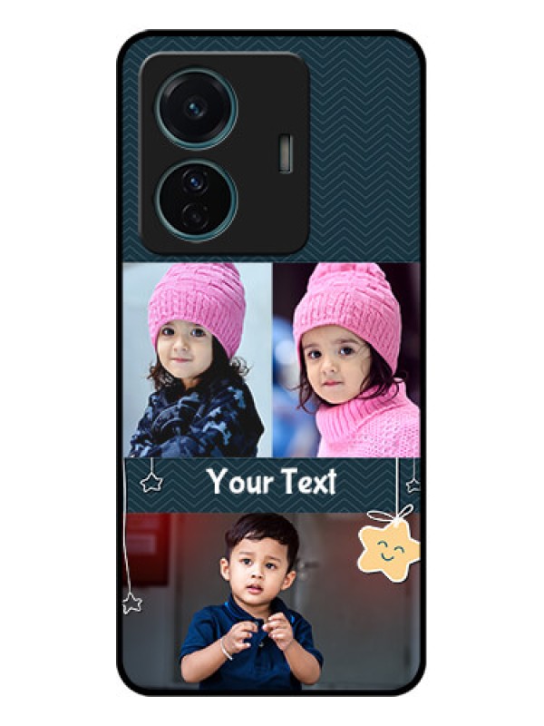 Custom iQOO Z6 Pro 5G Custom Metal Phone Case - Hanging Stars Design