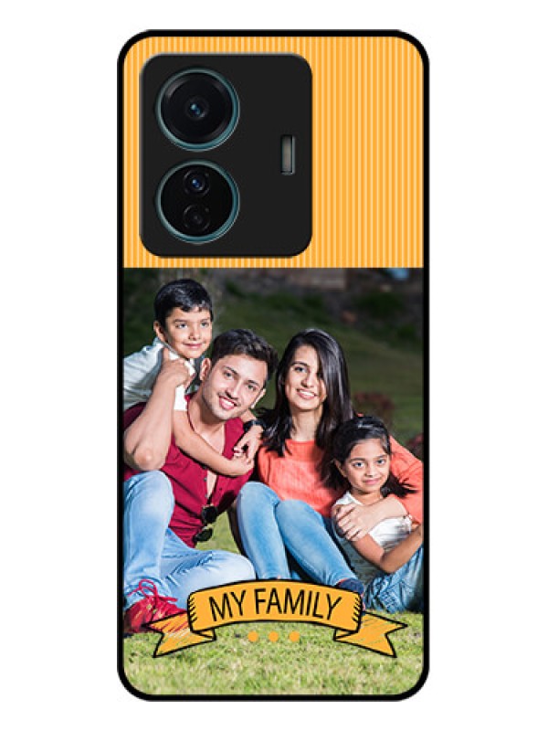 Custom iQOO Z6 Pro 5G Custom Metal Phone Case - My Family Design