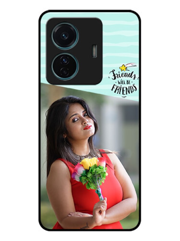 Custom iQOO Z6 Pro 5G Custom Metal Phone Case - Friends Picture Icon Design