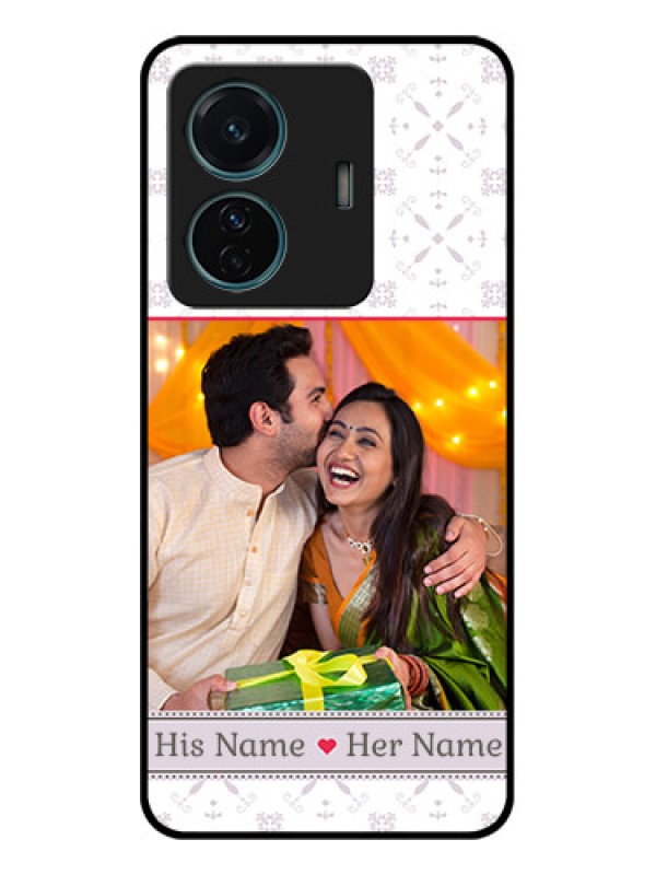 Custom iQOO Z6 Pro 5G Custom Metal Phone Case - With Photo And Ethnic Design