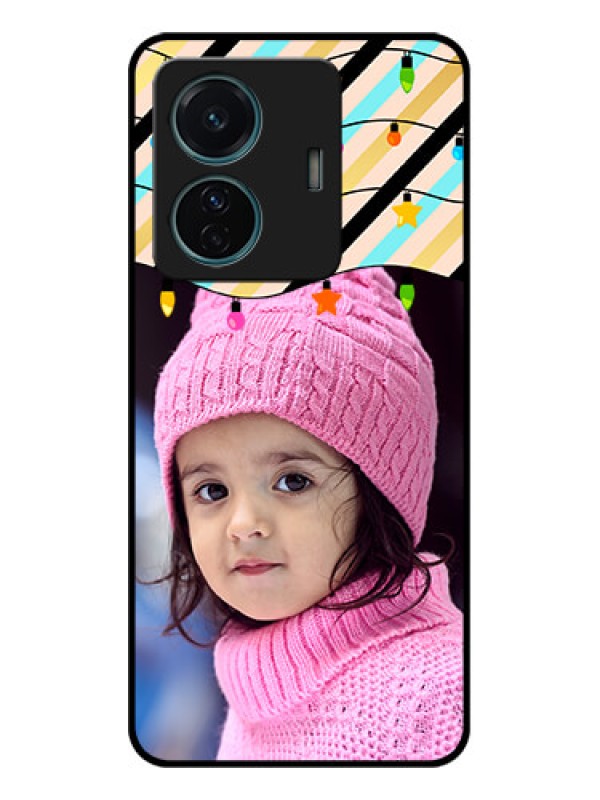 Custom iQOO Z6 Pro 5G Custom Metal Phone Case - Lights Hanging Design