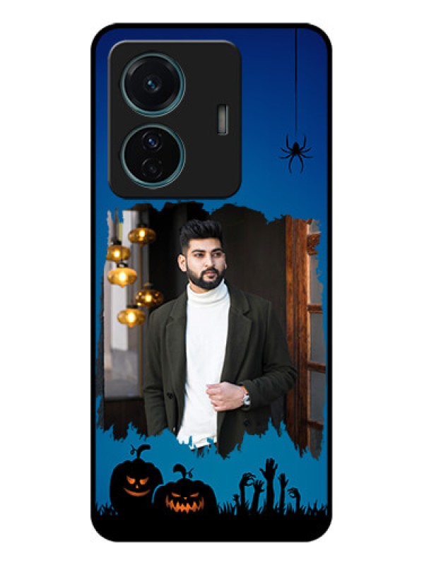Custom iQOO Z6 Pro 5G Custom Metal Phone Case - With Pro Halloween Design