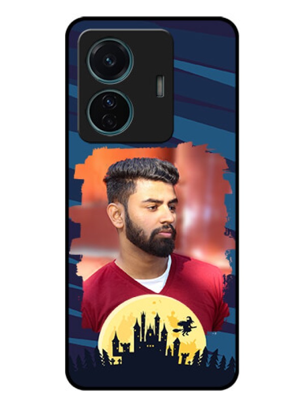 Custom iQOO Z6 Pro 5G Custom Metal Phone Case - Halloween Witch Design