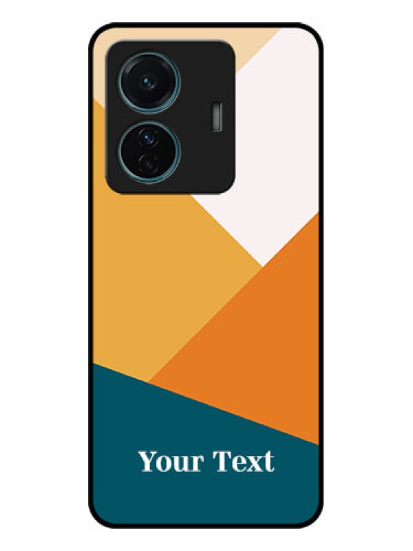 Custom iQOO Z6 Pro 5G Custom Metal Phone Case - Stacked Multi - Colour Design