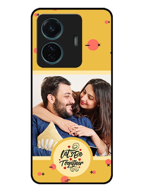 Custom iQOO Z6 Pro 5G Custom Metal Phone Case - Lets Be Together Design