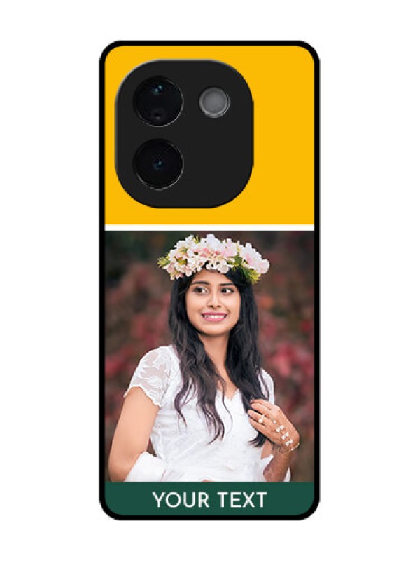 Custom iQOO Z9s Pro 5G Custom Metal Phone Case - Love You Design