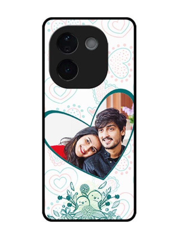 Custom iQOO Z9s Pro 5G Custom Metal Phone Case - Premium Couple Design