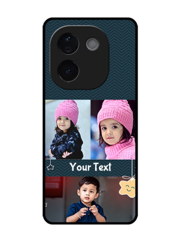 Custom iQOO Z9s Pro 5G Custom Metal Phone Case - Hanging Stars Design