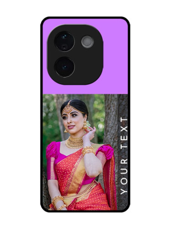 Custom iQOO Z9s Pro 5G Custom Metal Phone Case - Birthday Icons Design