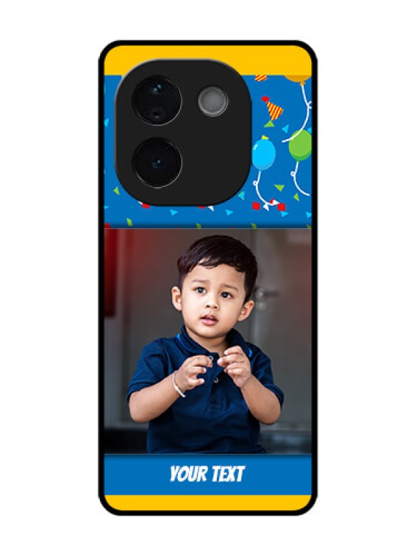 Custom iQOO Z9s Pro 5G Custom Metal Phone Case - Birthday Wishes Design