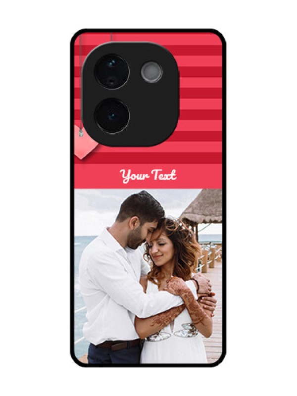 Custom iQOO Z9s Pro 5G Custom Metal Phone Case - Valentines Day Design