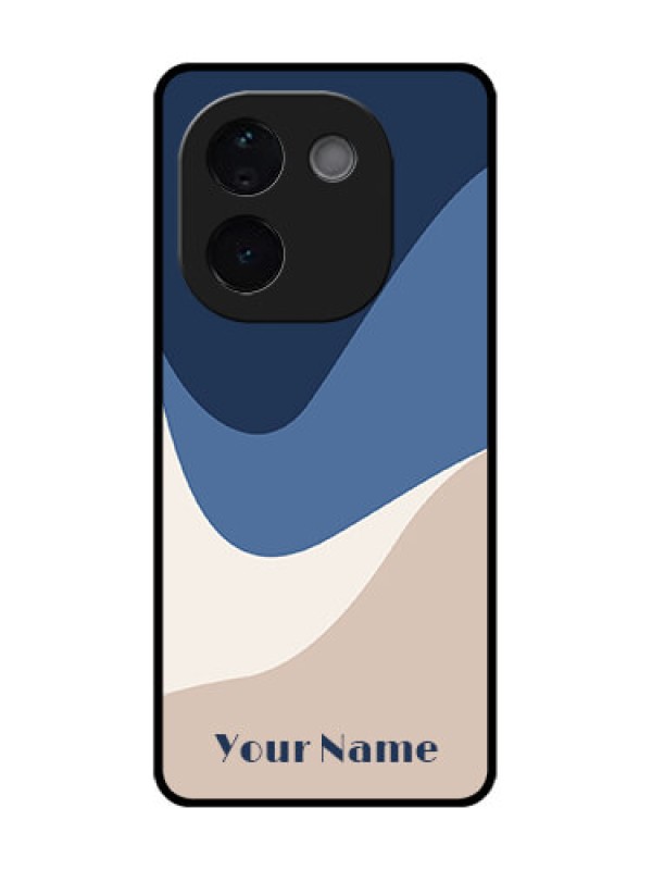 Custom iQOO Z9s Pro 5G Custom Metal Phone Case - Abstract Drip Art Design