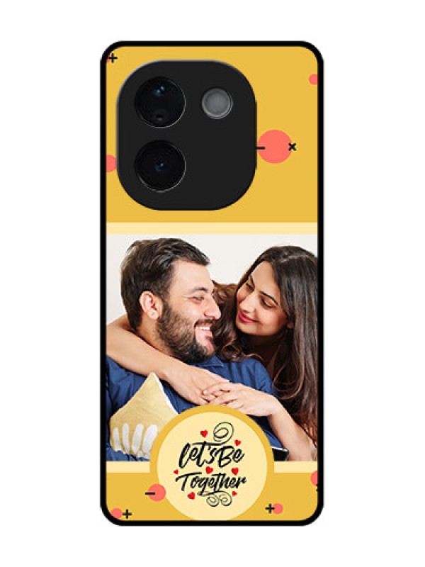 Custom iQOO Z9s Pro 5G Custom Metal Phone Case - Lets Be Together Design