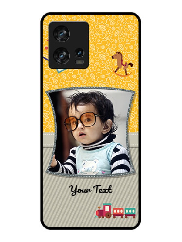Custom Motorola Edge 30 Fusion Custom Metal Phone Case - Baby Picture Upload Design