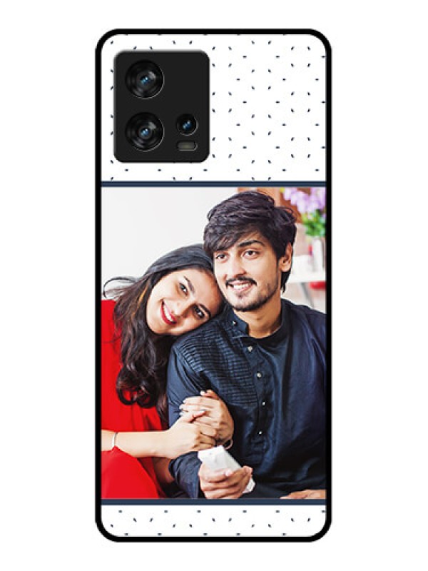 Custom Motorola Edge 30 Fusion Custom Metal Phone Case - Premium Dot Design