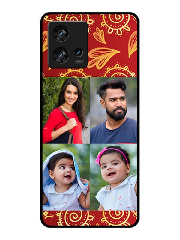 Custom Motorola Edge 30 Fusion Custom Metal Phone Case - 4 Image Traditional Design