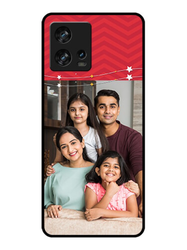 Custom Motorola Edge 30 Fusion Custom Metal Phone Case - Happy Family Design