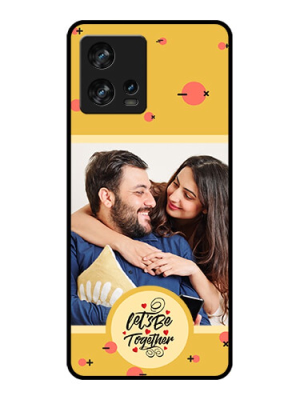 Custom Motorola Edge 30 Fusion Custom Metal Phone Case - Lets Be Together Design