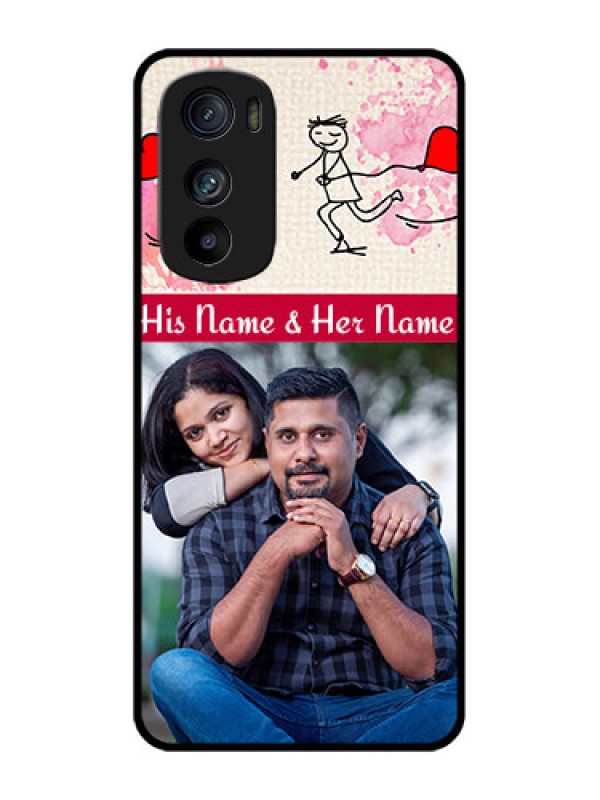 Custom Motorola Edge 30 Custom Metal Phone Case - You And Me Case Design
