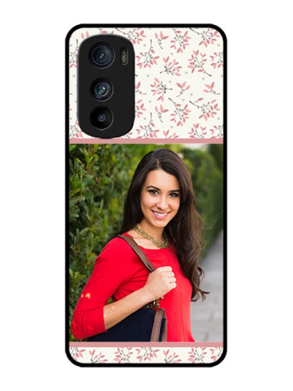 Custom Motorola Edge 30 Custom Metal Phone Case - Stunning Floral Design