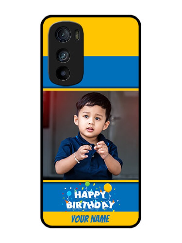 Custom Motorola Edge 30 Custom Metal Phone Case - Birthday Wishes Design