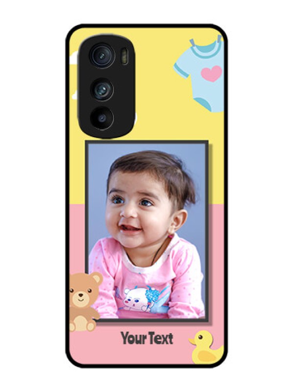 Custom Motorola Edge 30 Custom Metal Phone Case - Kids 2 Color Design