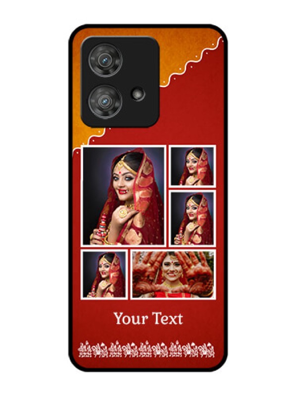 Custom Motorola Edge 40 Neo Custom Metal Phone CaseWedding Pic Upload Design