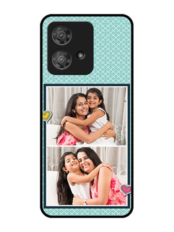 Custom Motorola Edge 40 Neo Custom Metal Phone Case2 Image Holder With Pattern Design