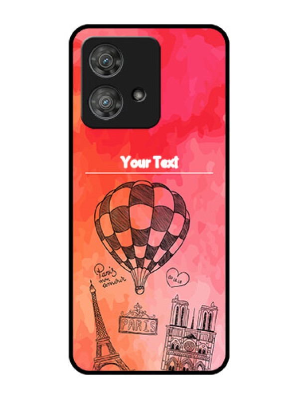 Custom Motorola Edge 40 Neo Custom Metal Phone CaseParis Theme Design
