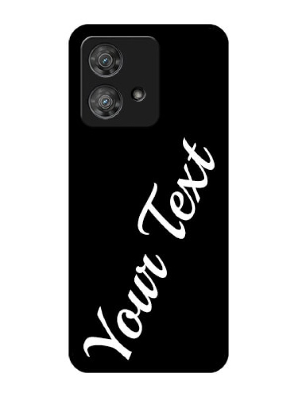 Custom Motorola Edge 40 Neo Custom Metal Phone CaseWith Your Name Design