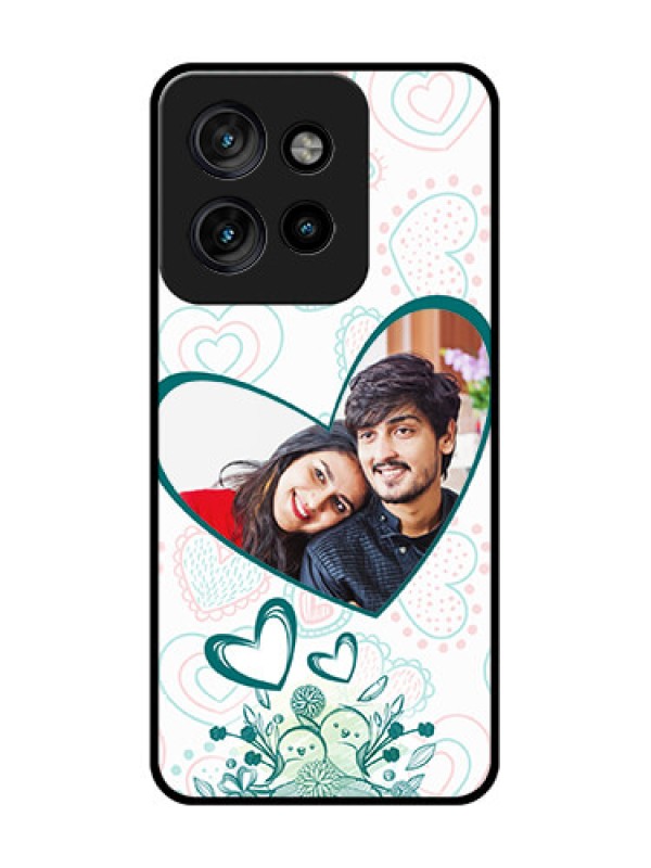 Custom Motorola Edge 50 Neo Custom Metal Phone Case - Premium Couple Design