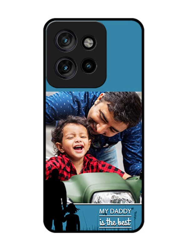 Custom Motorola Edge 50 Neo Custom Metal Phone Case - Best Dad Design