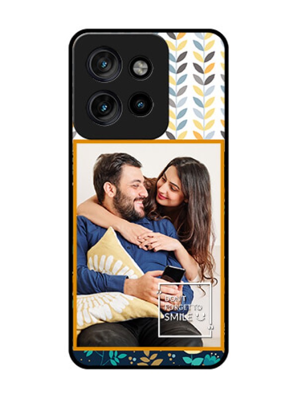 Custom Motorola Edge 50 Neo Custom Metal Phone Case - Pattern Design