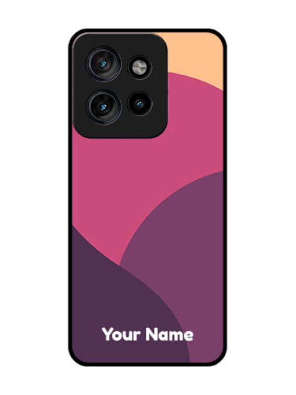 Custom Motorola Edge 50 Neo Custom Metal Phone Case - Mixed Multi - Colour Abstract Art Design