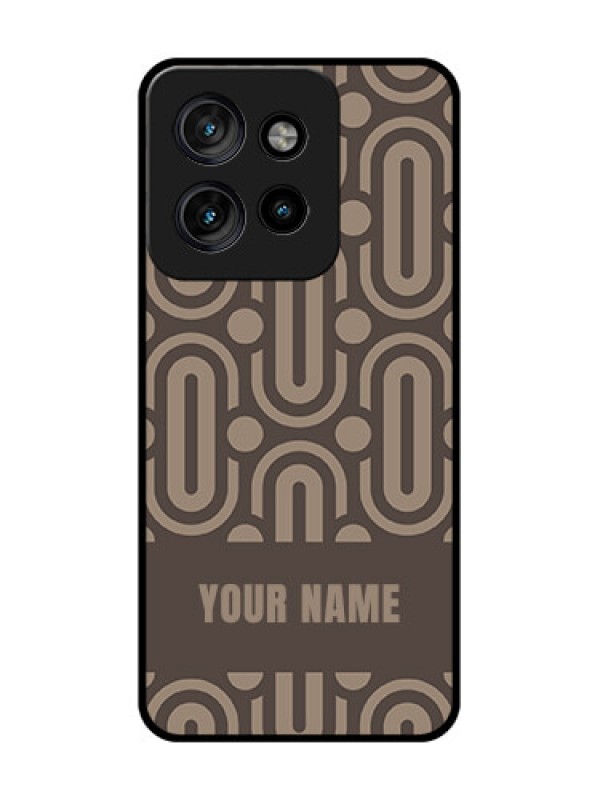 Custom Motorola Edge 50 Neo Custom Metal Phone Case - Captivating Zero Pattern Design