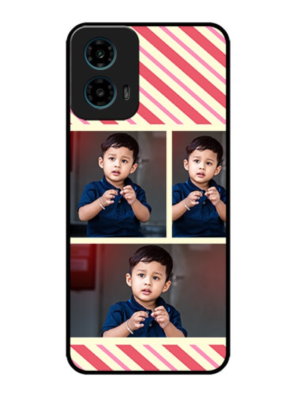 Custom Motorola G45 5G Custom Metal Phone Case - Picture Upload Mobile Case Design