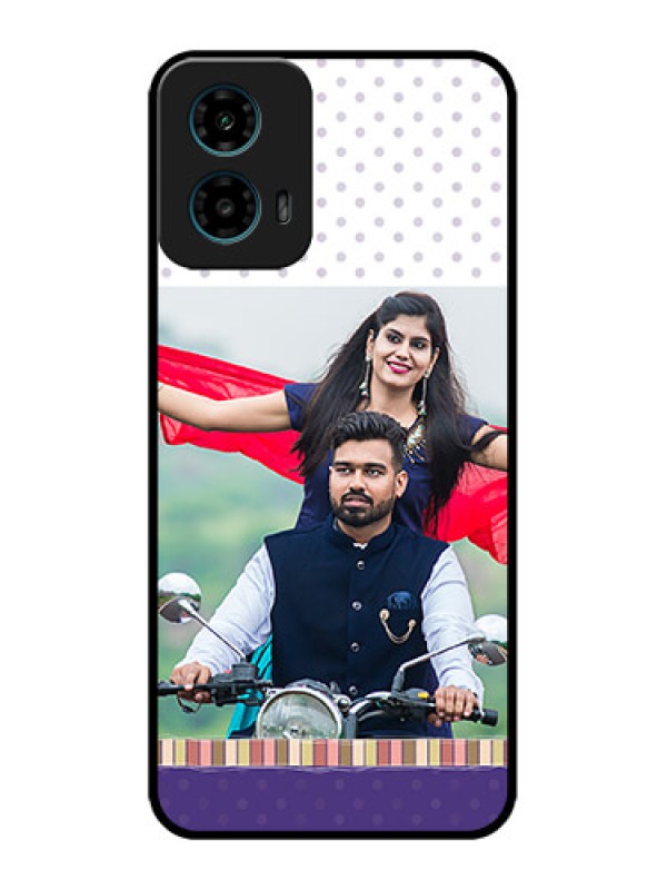 Custom Motorola G45 5G Custom Metal Phone Case - Cute Family Design