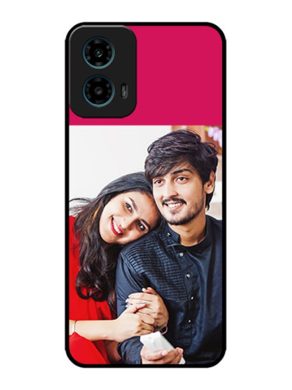 Custom Motorola G45 5G Custom Metal Phone Case - Anniversary Cover Design