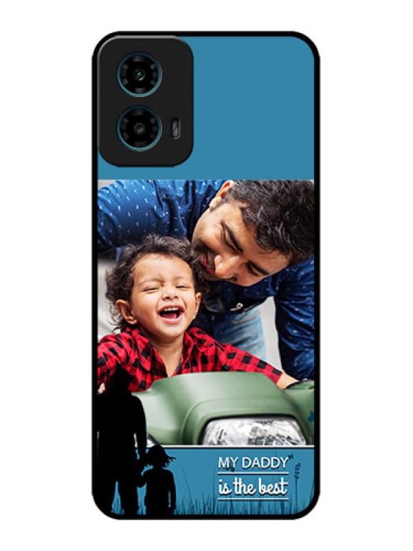 Custom Motorola G45 5G Custom Metal Phone Case - Best Dad Design