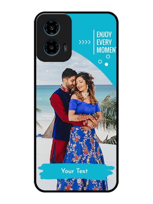 Custom Motorola G45 5G Custom Metal Phone Case - Happy Moment Design