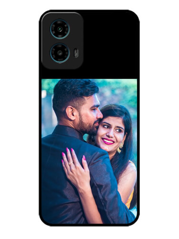 Custom Motorola G45 5G Custom Metal Phone Case - Upload Full Picture With Custom Color Design